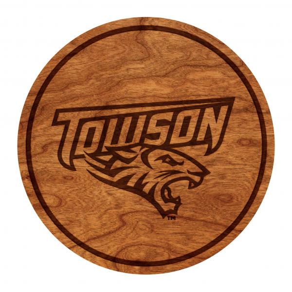 Towson University Tigers Coaster "Towson" With Tiger