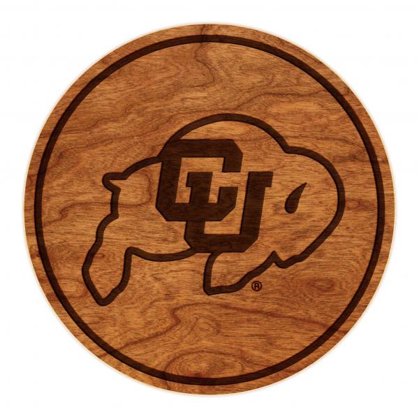 Colorado Home Coaster - Cherry Wood picture