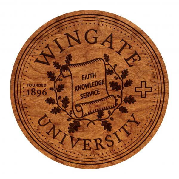 Wingate University - Wall Hanging - Custom - Largest Possible Seal