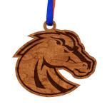 Boise State University - Ornament - Logo - Bronco Head