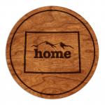 Colorado Home Coaster - Cherry Wood