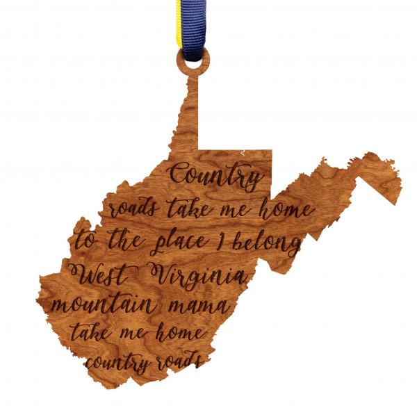 "Take Me Home Country Roads" Ornament