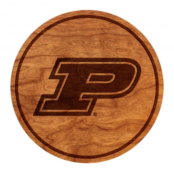 Purdue University Coaster Purdue "P" picture