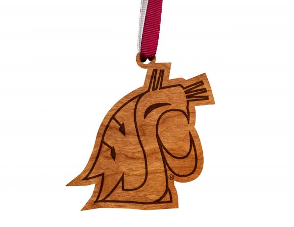 Washington State University - Ornament - Cougar Head Cutout picture