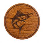 Marlin Wood Coaster