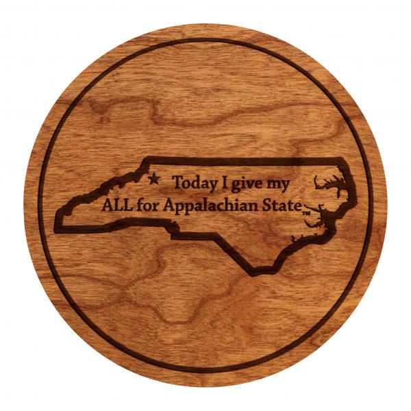 App State Mountaineers Coaster Today I Give My All