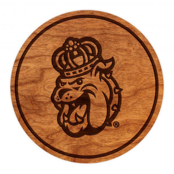 James Madison University Dukes Coaster Dog Head picture