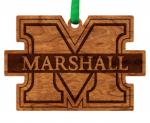 Marshall University - Ornament - Block M