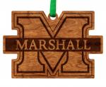 Marshall University - Ornament - Block M