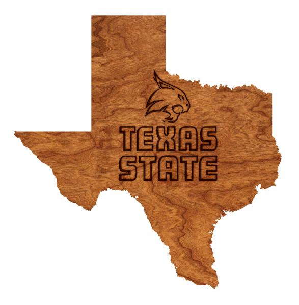 Texas State University - Wall Hanging - Logo - Bobcat Head picture