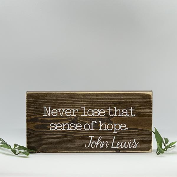 John Lewis quote picture