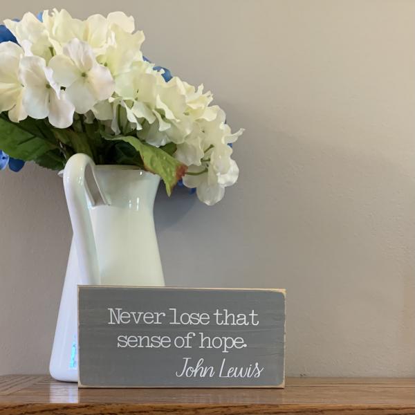 John Lewis quote picture