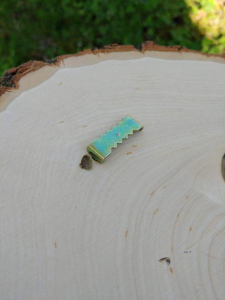 Deer Skull and Luna Moth Wood Round picture