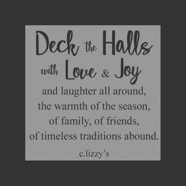 Deck the Halls with Love and Joy picture