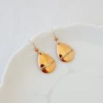 An Artful Balance in Pear - Earrings