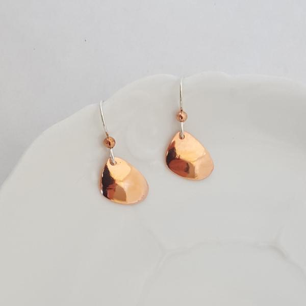 Copper Pebbles - Earrings