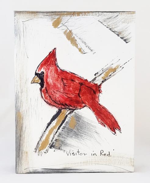 Visitor in Red