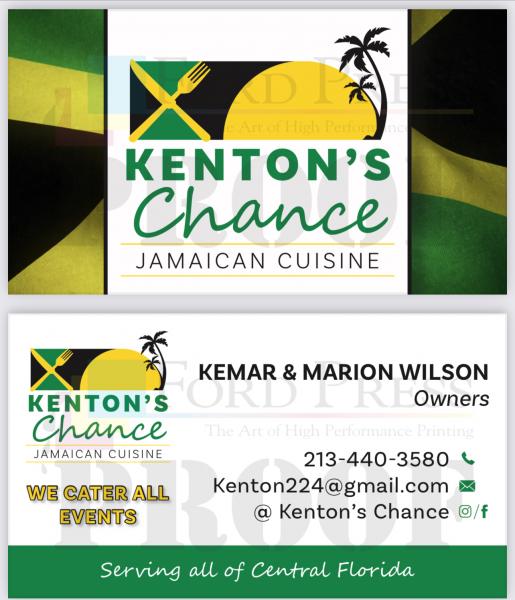 Kentons chance