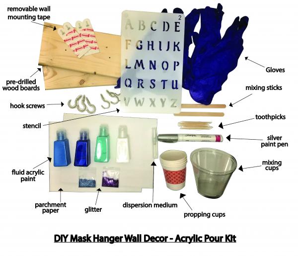 DIY Mask Hanger Video Tutorial - Materials picture