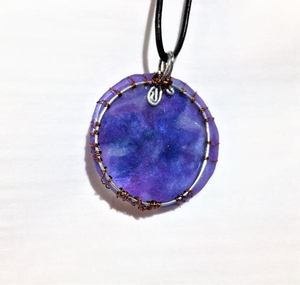 Tree of Life Wire-Wrapped Resin Pendant picture