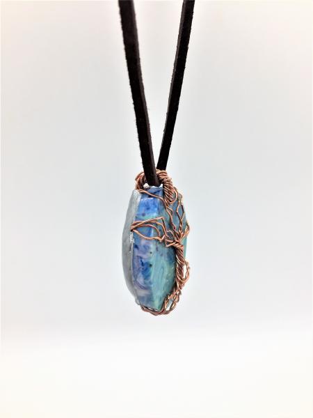Tree of Life Wire-Wrapped Resin Pendant picture