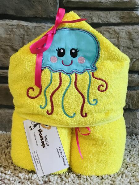 Jellyfish Hooded Towel
