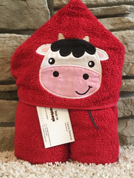 Cow Hooded Towel picture