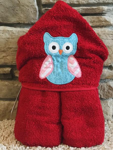 Owl Hooded Towel picture