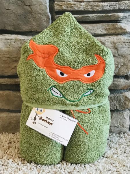 Michelangelo Hooded Towel picture