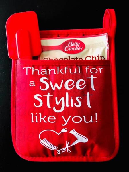 Hair Sylist Potholder gift picture