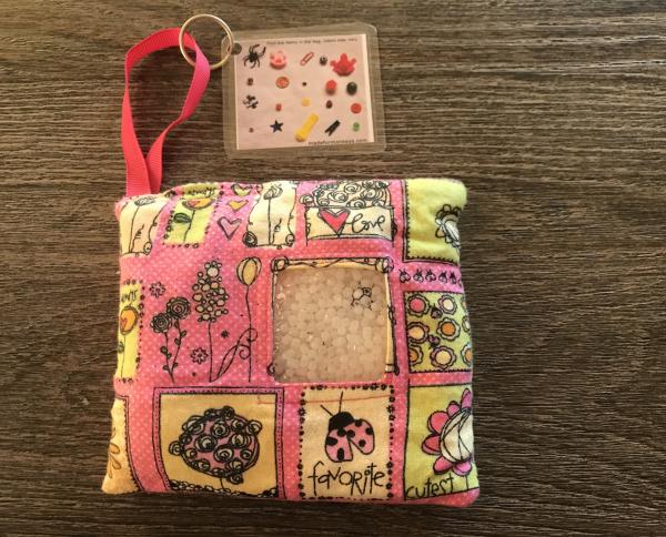 Flower I spy bag-pellets