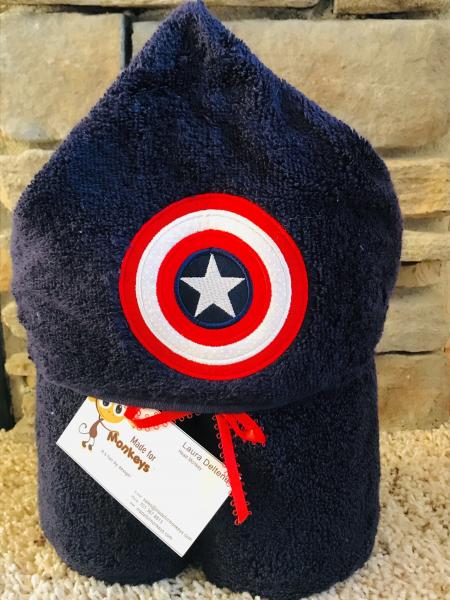 Captain Hero Hooded Towel picture