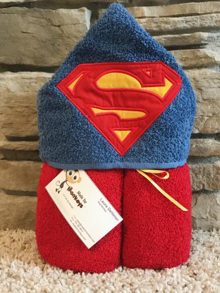 Super Hero Hooded Towel