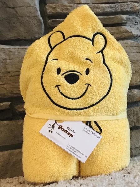 Pooh Hooded Towel picture