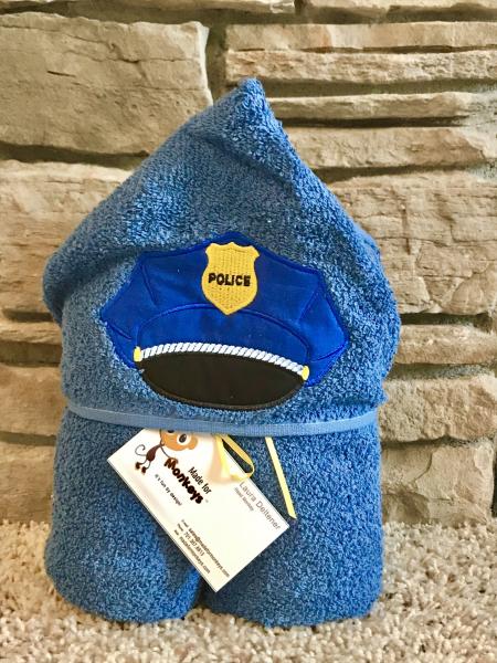 Police Hooded Towel