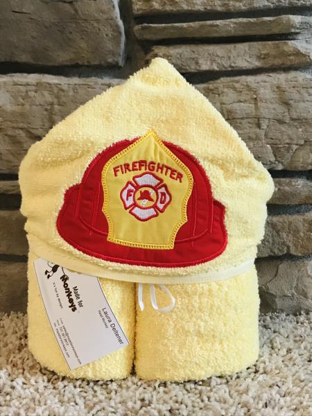 Fireman Hooded Towel