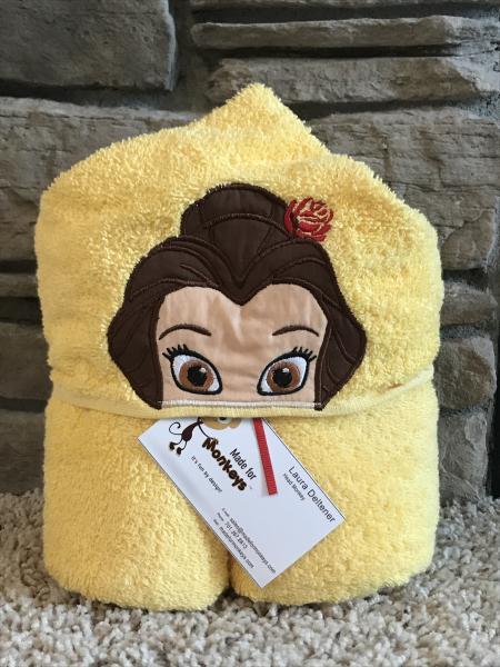 Rose Princess Hooded Towel picture