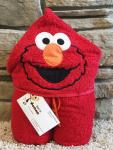 Red Monster Hooded Towel