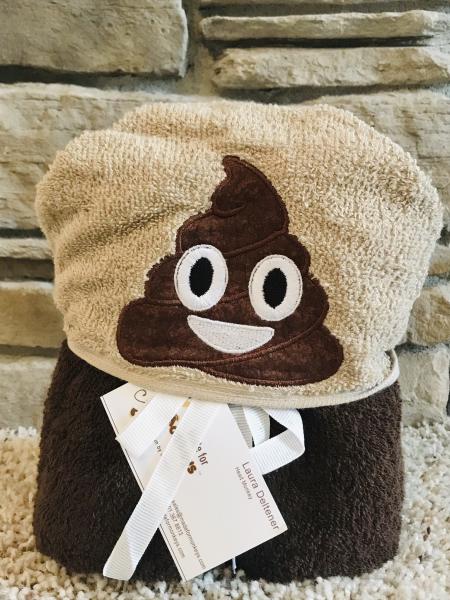 Poop Hooded Towel