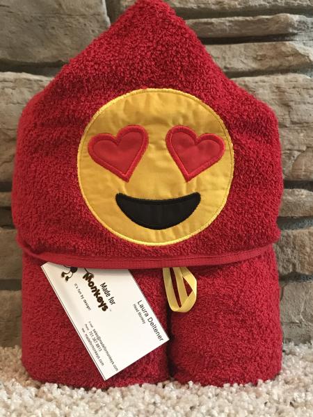 Emoji Hooded Towel picture