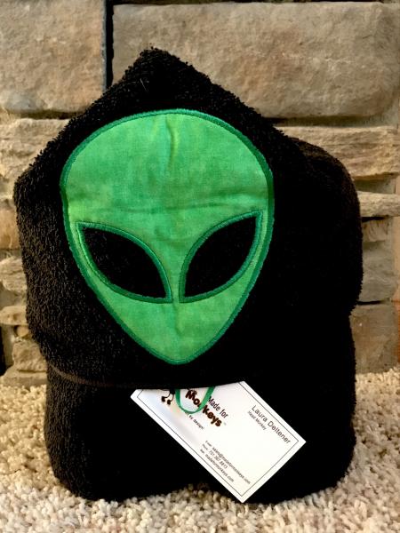 Alien Hooded Towel