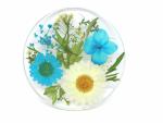 Home decor Real flower resin coaster