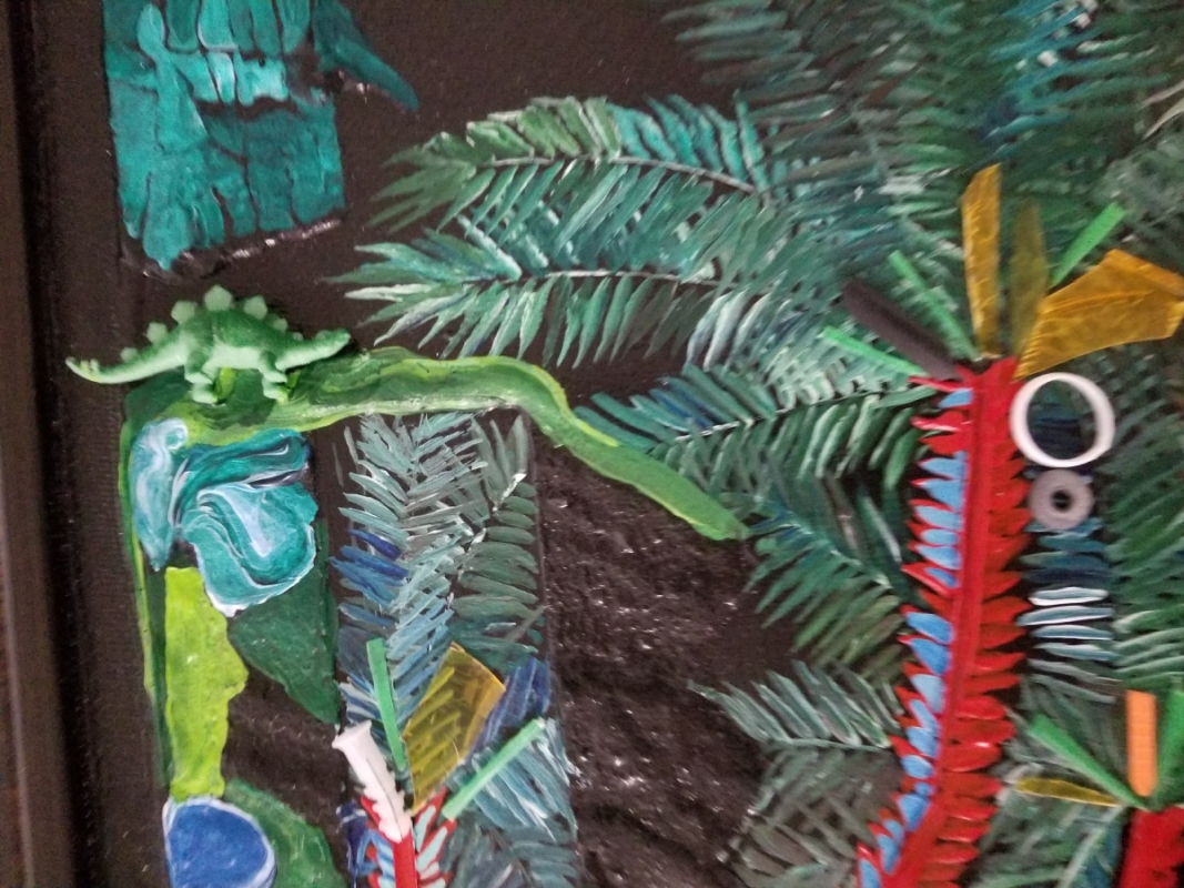 Red Sails, Shards and Bling Series #3 â— Original picture