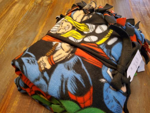 Marvel Comic Fleece Blanket picture