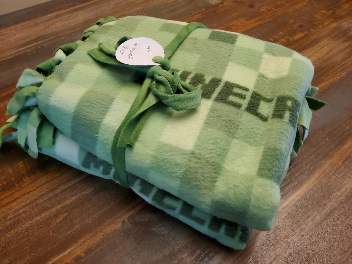 Minecraft Fleece Blanket Eventeny