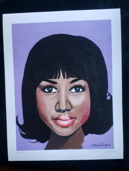 Young Aretha Franklin picture