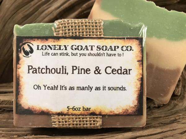 Patchouli, Pine & Cedar