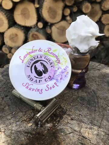 Lavender & Rosemary Shaving Soap picture