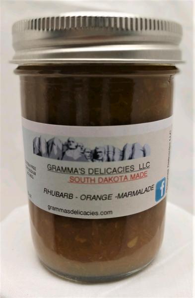 Rhubarb Orange Marmalade 8 ounce