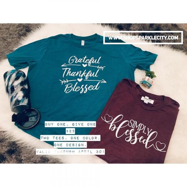 Simply Blessed Softstyle Tee